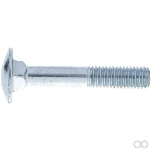Kramp - 603106088 - Kopfschraube DIN603 M10x60 Stahl Verzinkt 8.8 Kramp