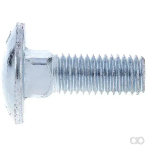 Kramp - 603123588 - Linsenkopfschraube DIN603 M12x35 Stahl Verzinkt 8.8