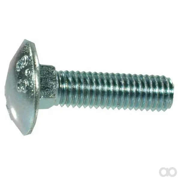 Kramp - 603168088 - Linsenkopfschraube DIN603 M16x80 Stahl Verzinkt 8.8 Kramp