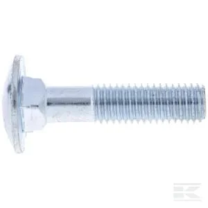 Kramp - 603169088 - Linsenkopfschraube DIN603 M16x90 Stahl Verzinkt 8.8 Kramp