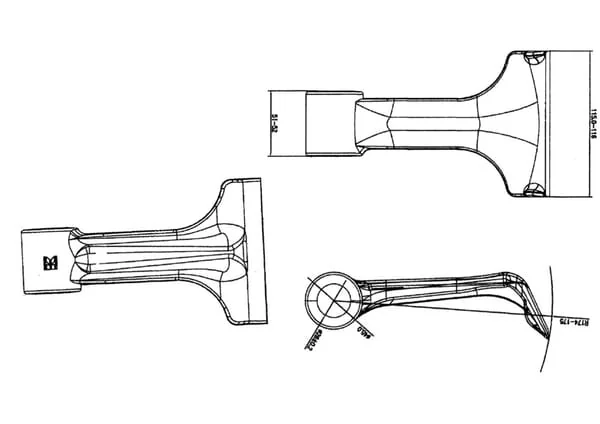 Kramp - 6061699Z - Mulchmesserhammer, Passend Fuer Kuhn