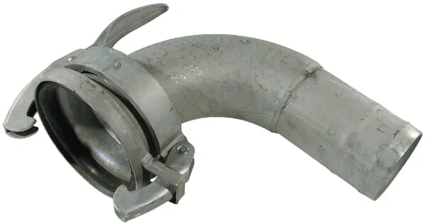 Kramp - 6204095Z - Weibl. 6" 90° Bogen 5" Schlauchtuelle