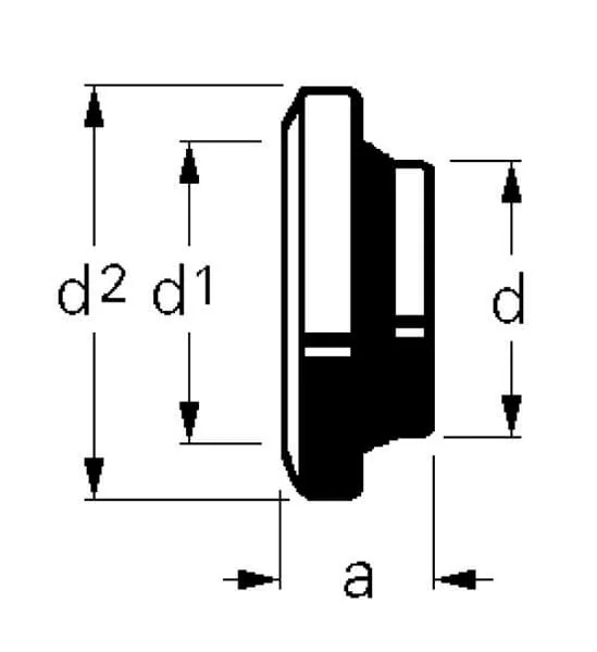Kramp - 6240000 - Weibliche Anschweisskupplung 6" Bauer
