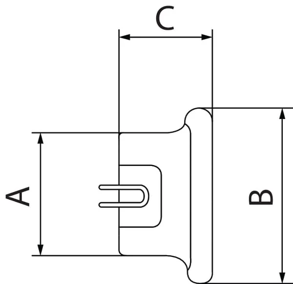 Kramp - 6250000Z - Weiblicher 6" Kopf ohne Einheit