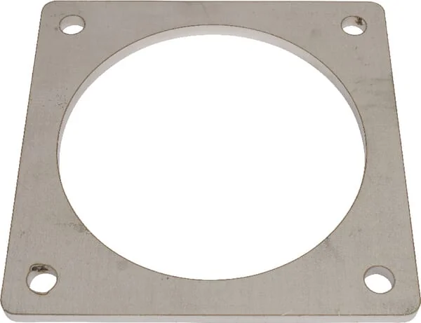 Kramp - 6300001RVS - Vierkantflansch 4 Schrauben 6" Edelstahl