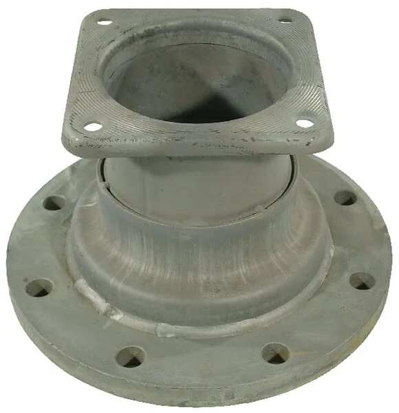 Kramp - 6300833Z - Square Flansch 6" - Standard Flansch 8"