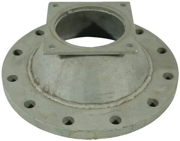 Kramp - 6301033Z - Quadratflansch 6" Normalflansch 10"