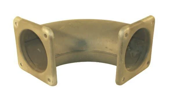 Kramp - 6303090Z - Bogen 90° + 2xFlansch 6"