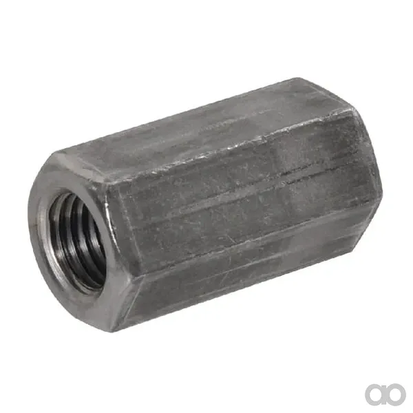 Kramp - 633422B - Verbindungsmutter DIN6334 M22x2,5 Schwarz