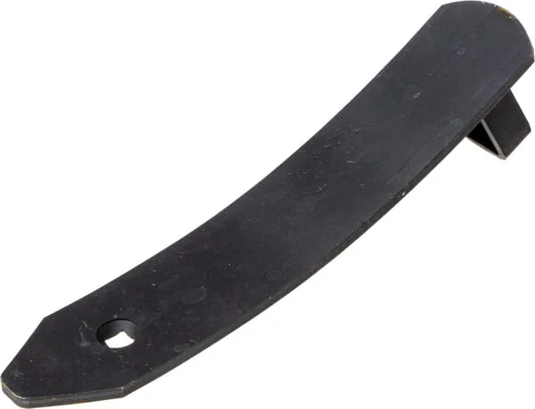 Kramp - 664424N - Fuehrungsblech Gerade mit Halterung fuer 30mm Schenkel, 80x8x425mm