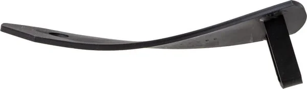 Kramp - 664426N - Fuehrungsblech Rechts mit Haltehalterung fuer 30mm Schenkel, 80x8x425mm