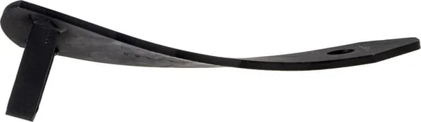 Kramp - 664428N - Fuehrungsblech Links mit Haltehalterung fuer 30mm Schenkel, 80x8x425mm
