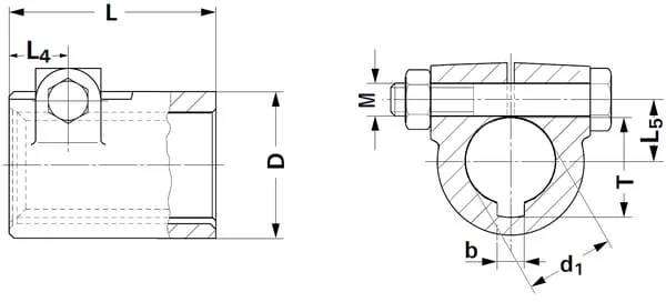 Kramp - 6740171KR - Keilnabe