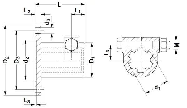 Kramp - 675035AKR - Keilnabe