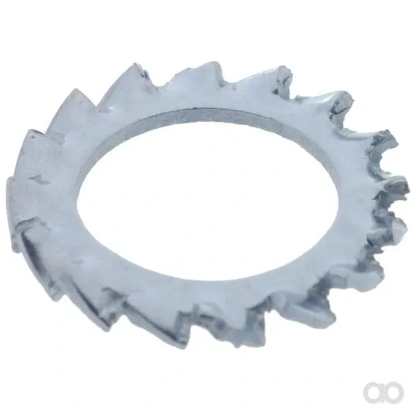 Kramp - 6798A12 - Zahnkranz-Unterlegscheibe M12x20,5x1mm, Stahl Verzinkt DIN 6798