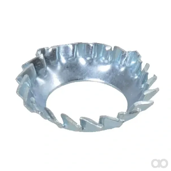 Kramp - 6798V8 - Zahn-Sicherungsring M8x15,3x0,5mm Stahl Verzinkt DIN 6798