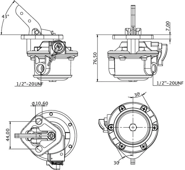 Kramp - 6839350KR - Kraftstoffpumpe