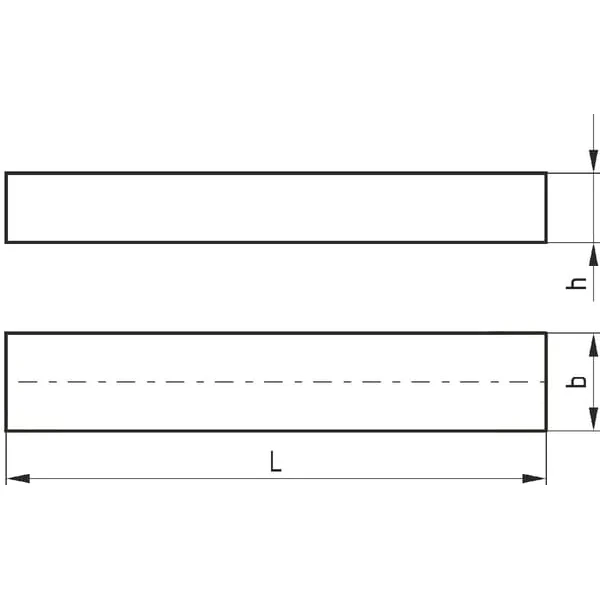 Kramp - 6885B101036 - Passfeder 10x10x36