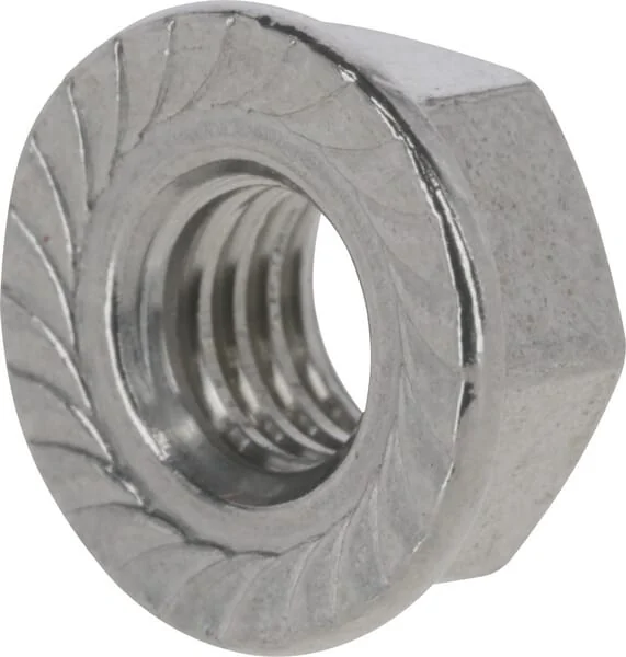 Kramp - 69238RVSP025 - Sechskant-Bundmutter DIN 6923 M8x1,25 Edelstahl A2