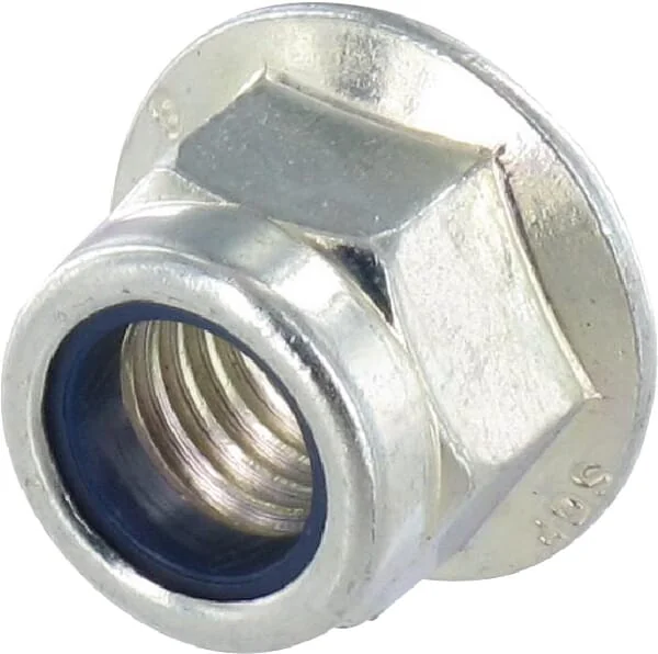 Kramp - 692610P001 - Sechskant-Bundmutter Mit Klemmteil M10, DIN6926 Stahl Verzinkt Klasse 8 Kramp