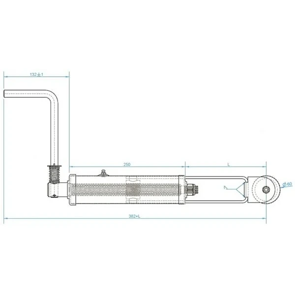 Kramp - 700021KR - Spindelbremse Mit Zylinder