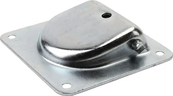 Kramp - 7090040KR - Verzinktes Scherenschloss 105 x 105 mm H=25,5 mm