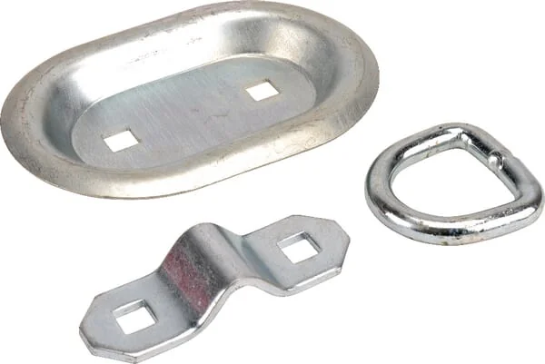Kramp - 709021KR - Verzinktes Scherenschloss 145 x 100 mm H=16 mm