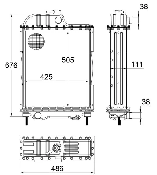 Kramp - 70U130101001N - Kuehler