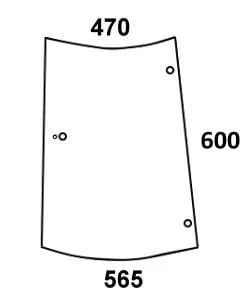 Kramp - 716810040421N - Seitenfenster Links