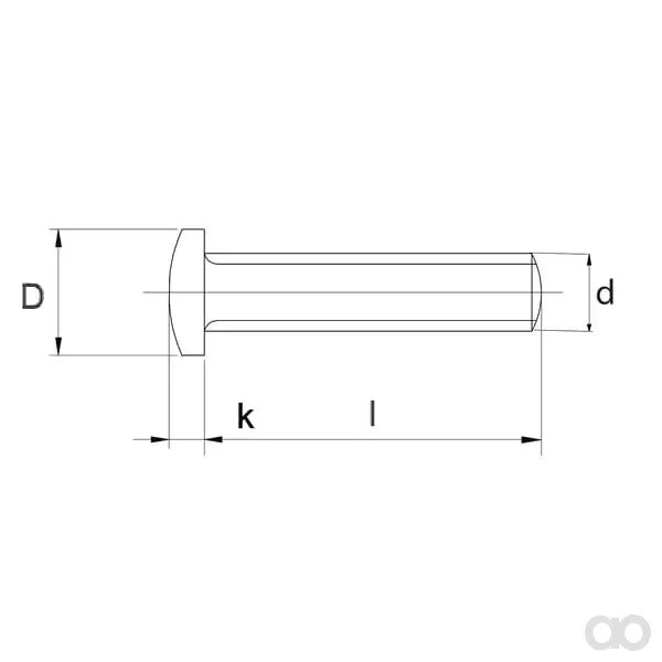 Kramp - 7500C416 - Taptite Schraube M4x16 Verz