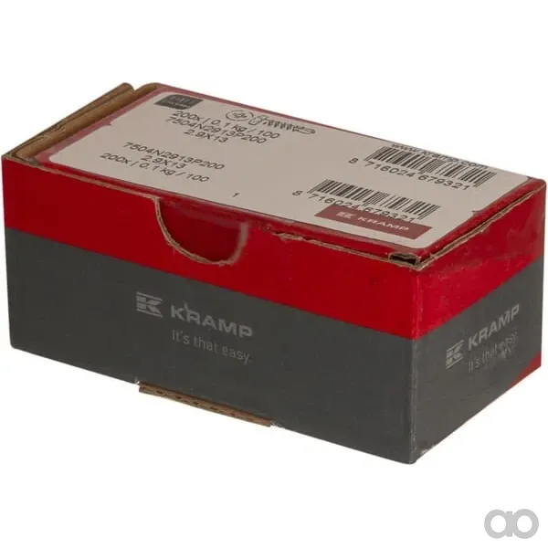 Kramp - 7504N2913P200 - Selbstschneidende Schraube 2,9x13mm Linsenkopf PH1 DIN 7504