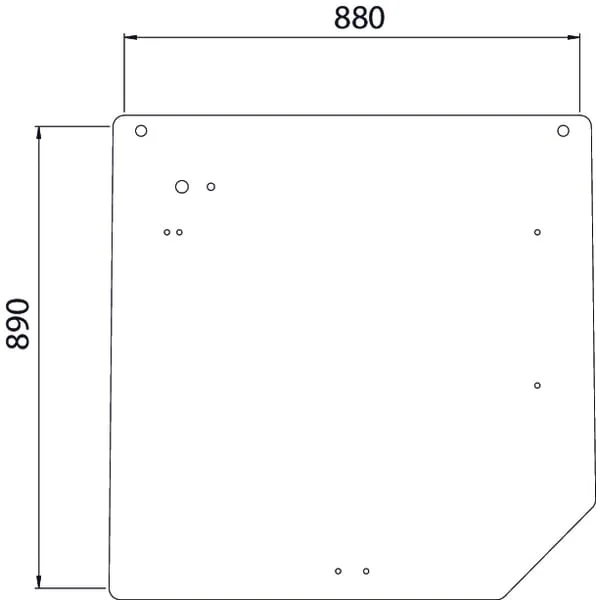 Kramp - 7700048325N - Oberes Heckscheibenfenster