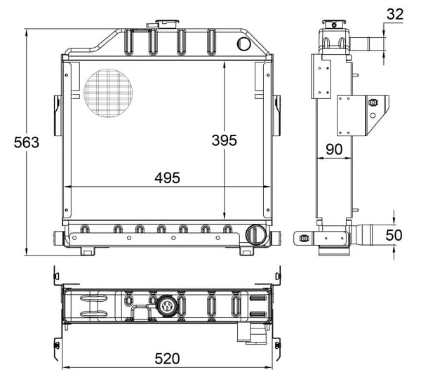 Kramp - 787605R92N - Kuehler