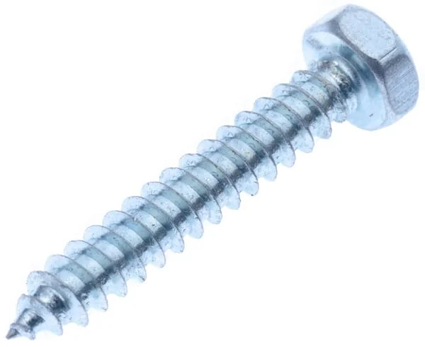 Kramp - 7976C4225P200 - Selbstschneidende Schraube 4,2x25mm, Sechskantkopf 7mm, DIN 7976C Kramp