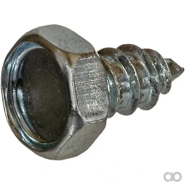 Kramp - 7976C4895P200 - Selbstschneidende Schraube 4.8x9.50mm, Sechskantkopf 8mm, DIN 7976C