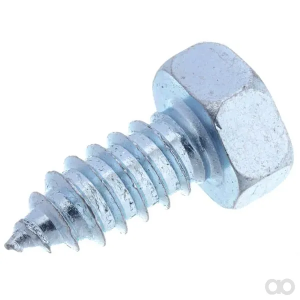 Kramp - 7976C819P200 - Selbstschneidende Blechschraube 8x19mm, 13mm Sechskantkopf, DIN 7976C