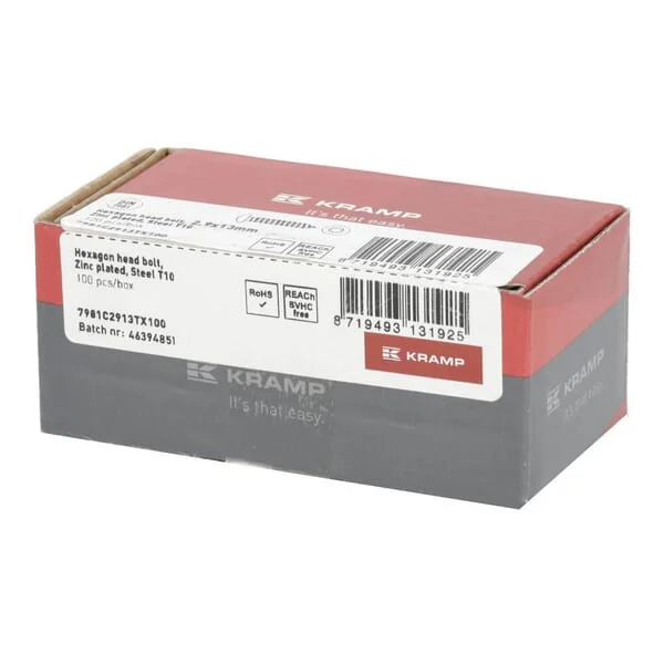 Kramp - 7981C2913TX100 - Selbstschneidende Schraube TORX 2.9x13mm