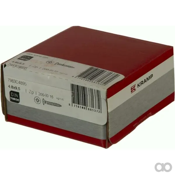 Kramp - 7983C4895 - Selbstd.Blechschr. 4,8x9.5 verz.