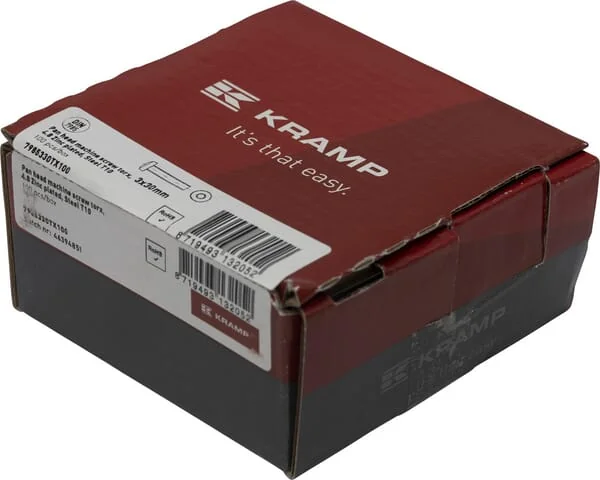 Kramp - 7985330TX100 - Linsenkopfschraube 3x30 Torx DIN7985