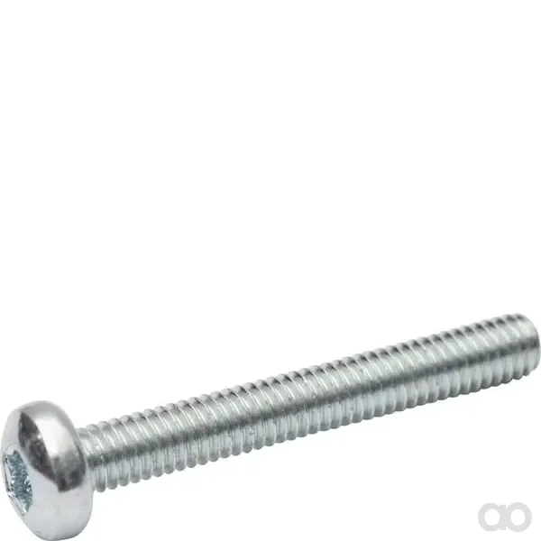 Kramp - 7985430TX100 - Linsenkopf-Maschinenschraube 4x30 Torx DIN7985