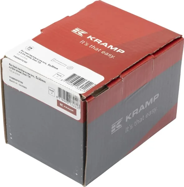 Kramp - 7985530TX100 - Linsenkopfschraube 5x30 Torx DIN7985