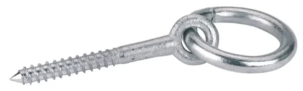 Kramp - 806010KR - Oesenbolzen Mit Holzschraube 12mm/80mm Verzinkt
