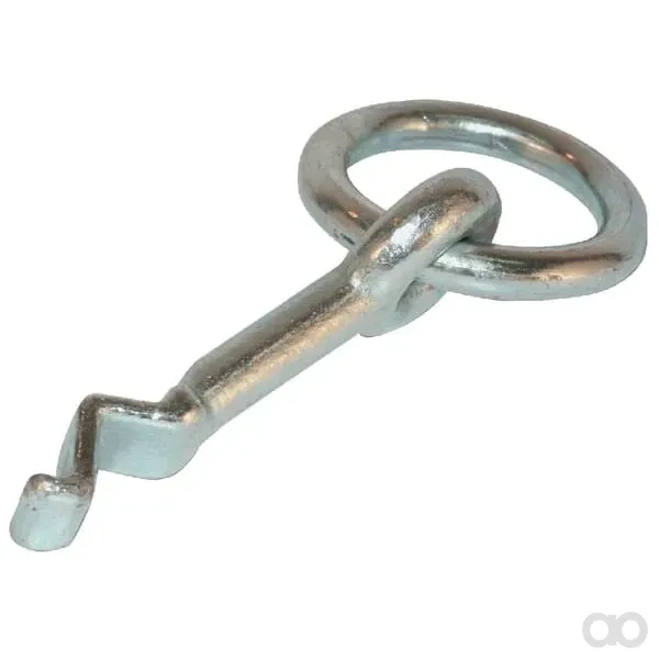 Kramp - 806011KR - Oesenbolzen Mit Block 10mm/70mm Verzinkt