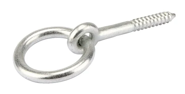 Kramp - 806012KR - Oesenbolzen Mit Holzschraube 10mm/80mm Verzinkt