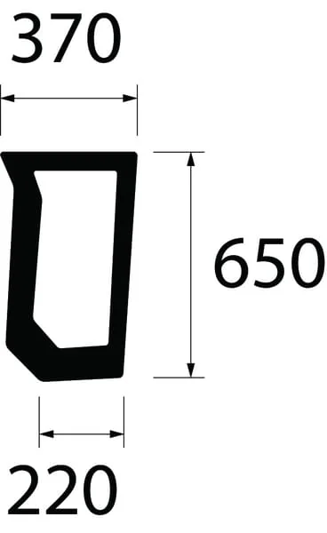 Kramp - 82011531N - Frontscheibe Unten