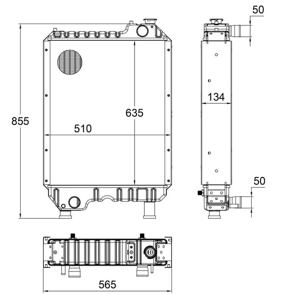 Kramp - 82013306N - Kuehler