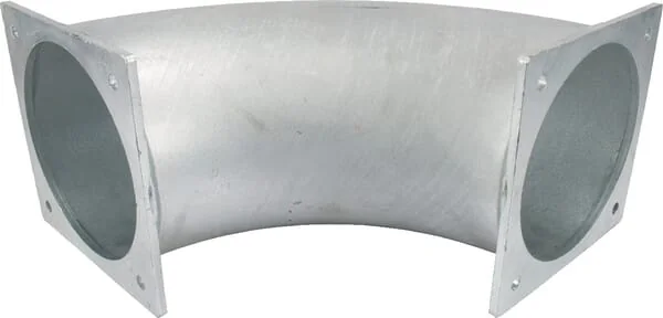 Kramp - 8303090Z - 90°-Bogen + 2xFlansch 8"