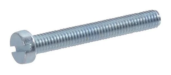Kramp - 85416P100 - Linsensenkschraube Mit Schlitz DIN85 M4 Stahl Verzinkt