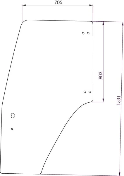 Kramp - 87302768N - Tuerrahmen