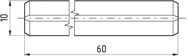 Kramp - 87521060 - Spannstift Schwerlast 10x60 mm ISO8752